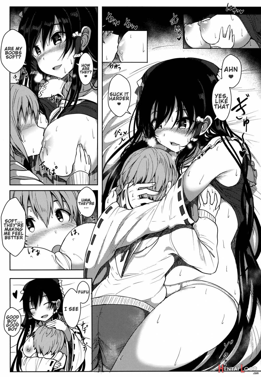 Reimu-san no Ecchi na Hon page 4