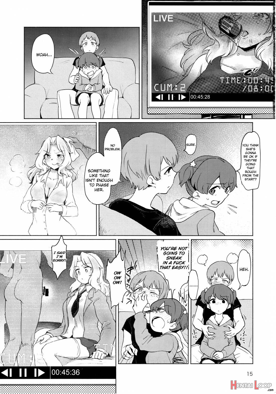 Renzoku Taikyuu 8 Jikan: Okay-san ga 8-jikan Buttooshi de Taikyuu Ecchi Suru Hon page 14