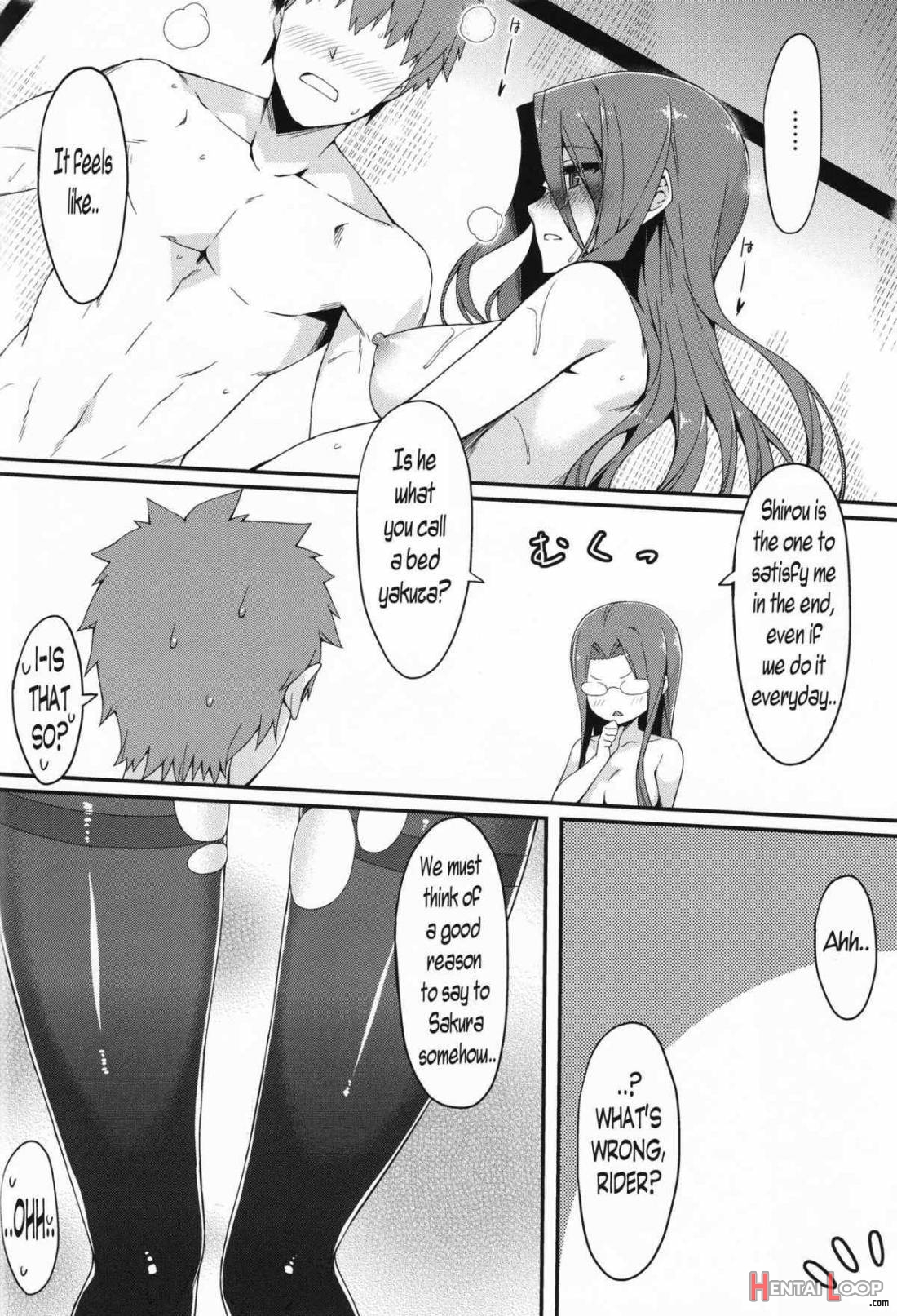 Rider-san to Kuro Stocking. page 19