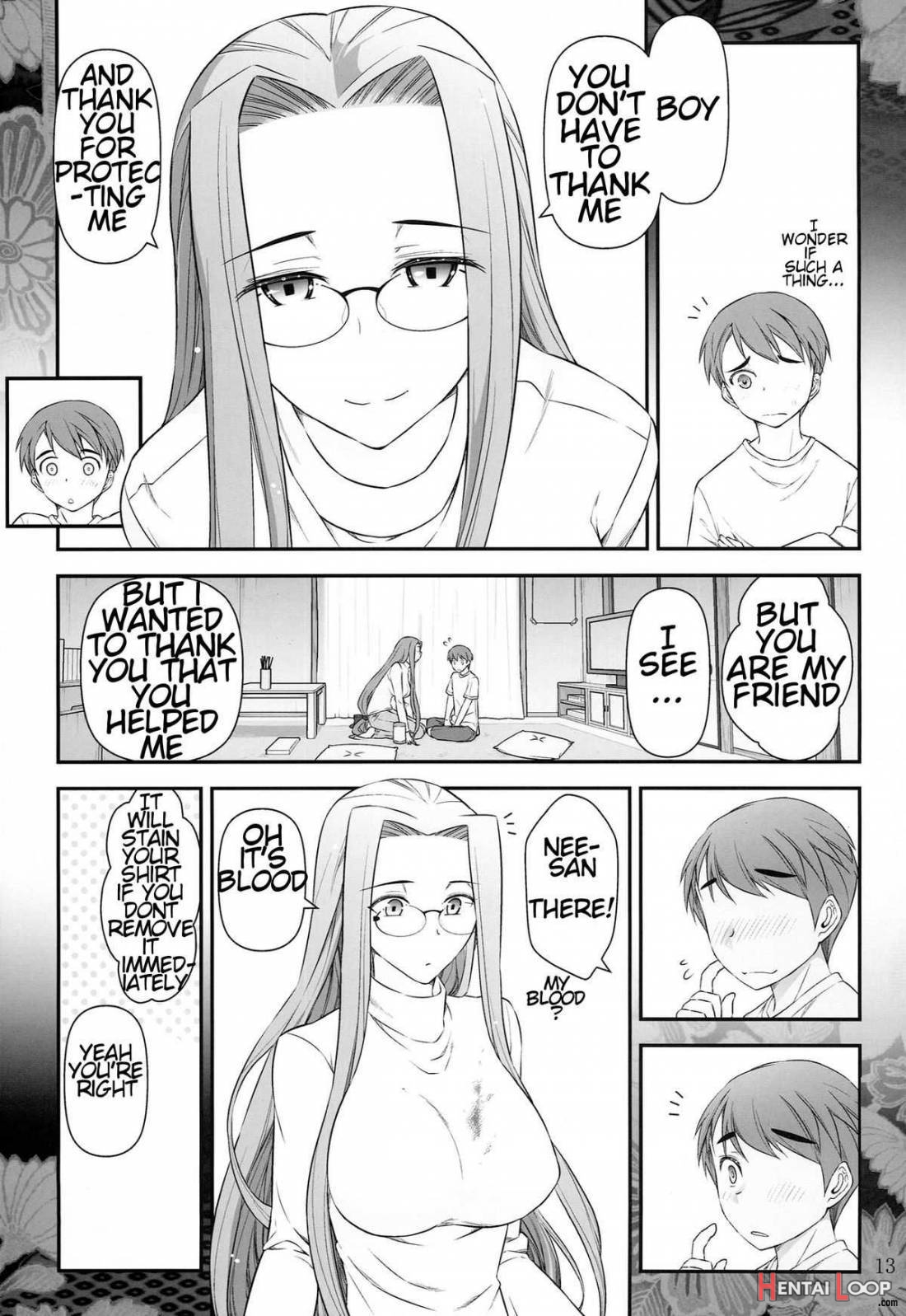 Rider-san to Syounen no Nichijou page 14