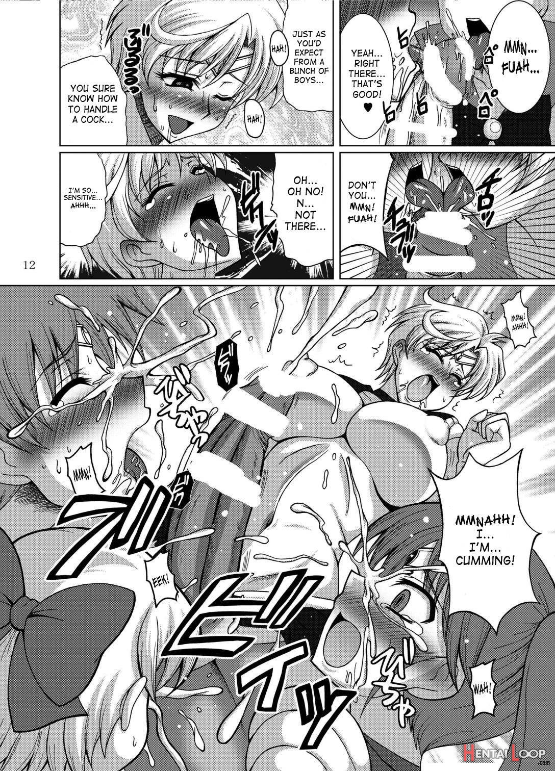 Sailor Fuku Josou Shounen Senshi vs Gaibu Taiyoukei San Senshi page 11