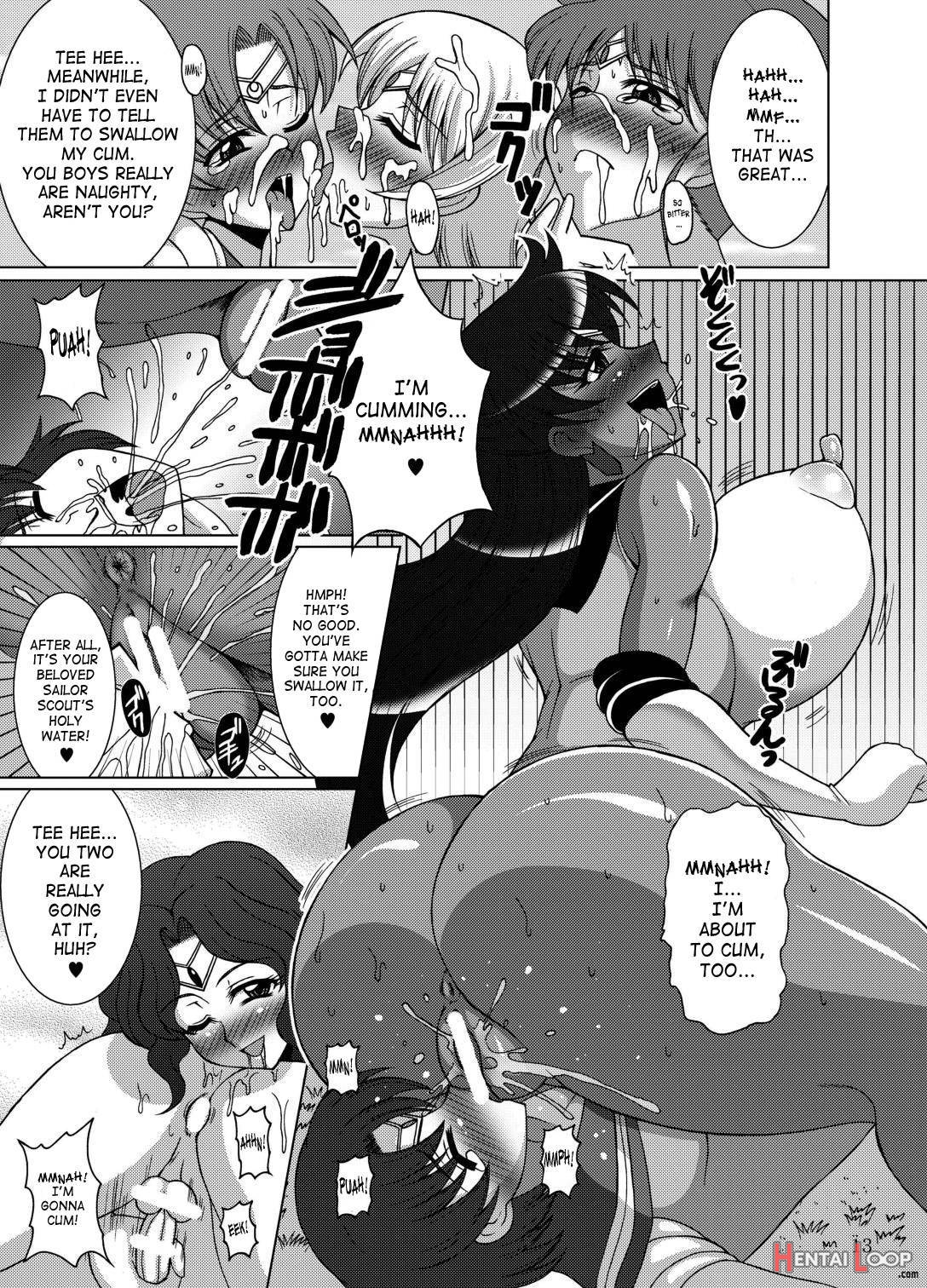 Sailor Fuku Josou Shounen Senshi vs Gaibu Taiyoukei San Senshi page 12
