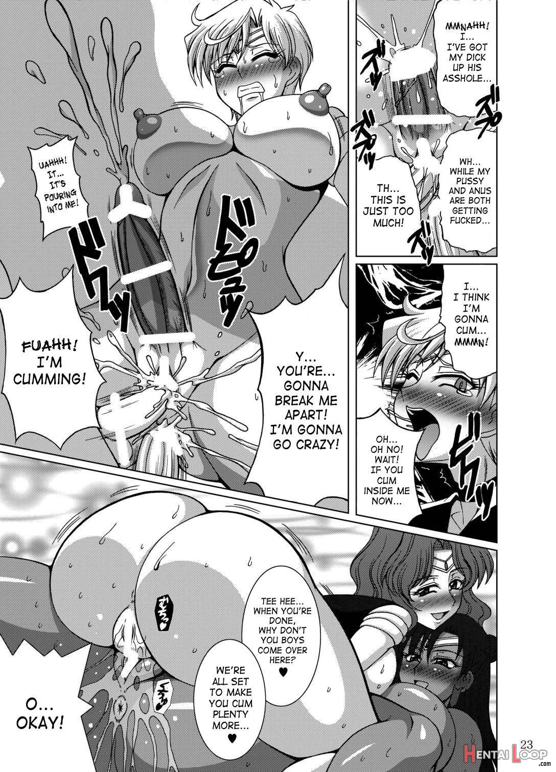Sailor Fuku Josou Shounen Senshi vs Gaibu Taiyoukei San Senshi page 22
