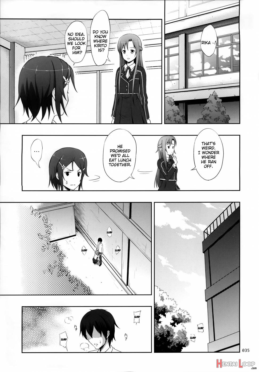 SAO no Usuusu na Ehon Buatsui page 32