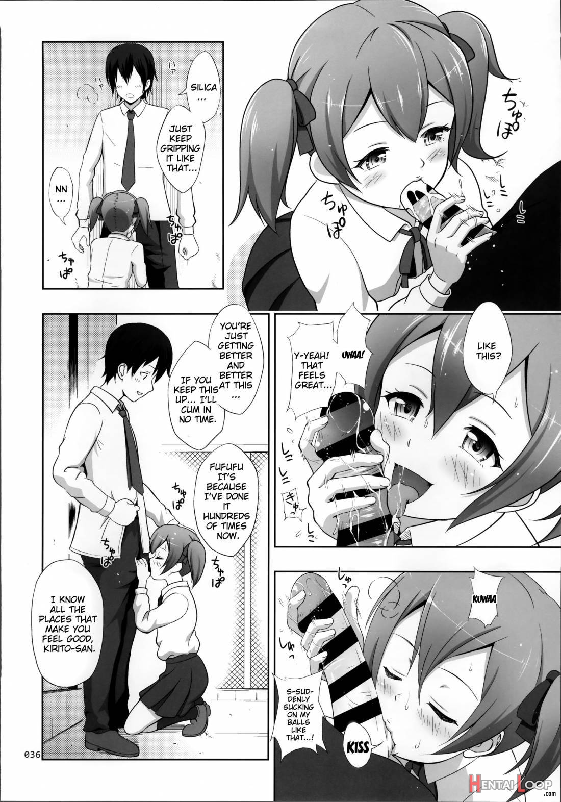 SAO no Usuusu na Ehon Buatsui page 33