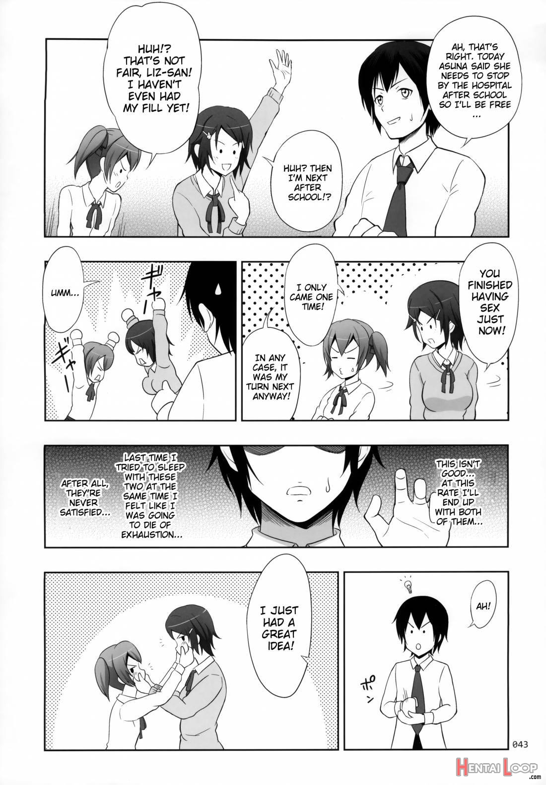 SAO no Usuusu na Ehon Buatsui page 40