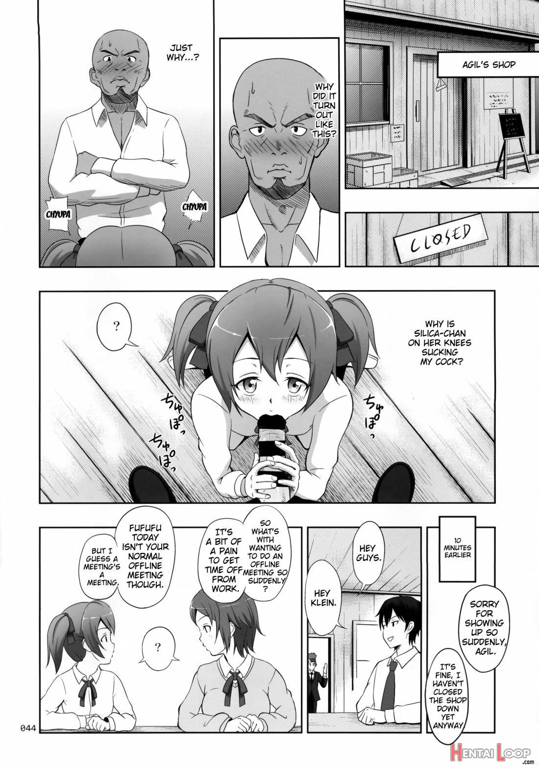 SAO no Usuusu na Ehon Buatsui page 41