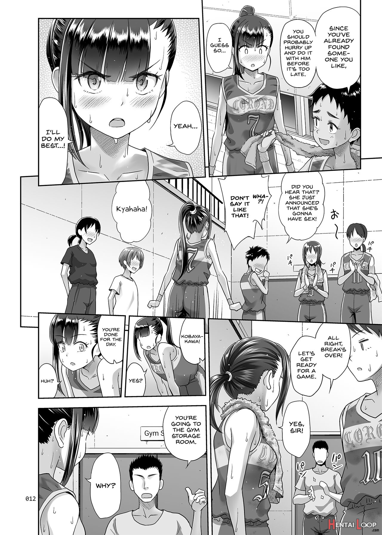 Seishidouin No Oshigoto 3 Mushiatsui Taiiku Souko De Iron Na Renshuu O Shitemitara Asedaku Ni Natta page 11