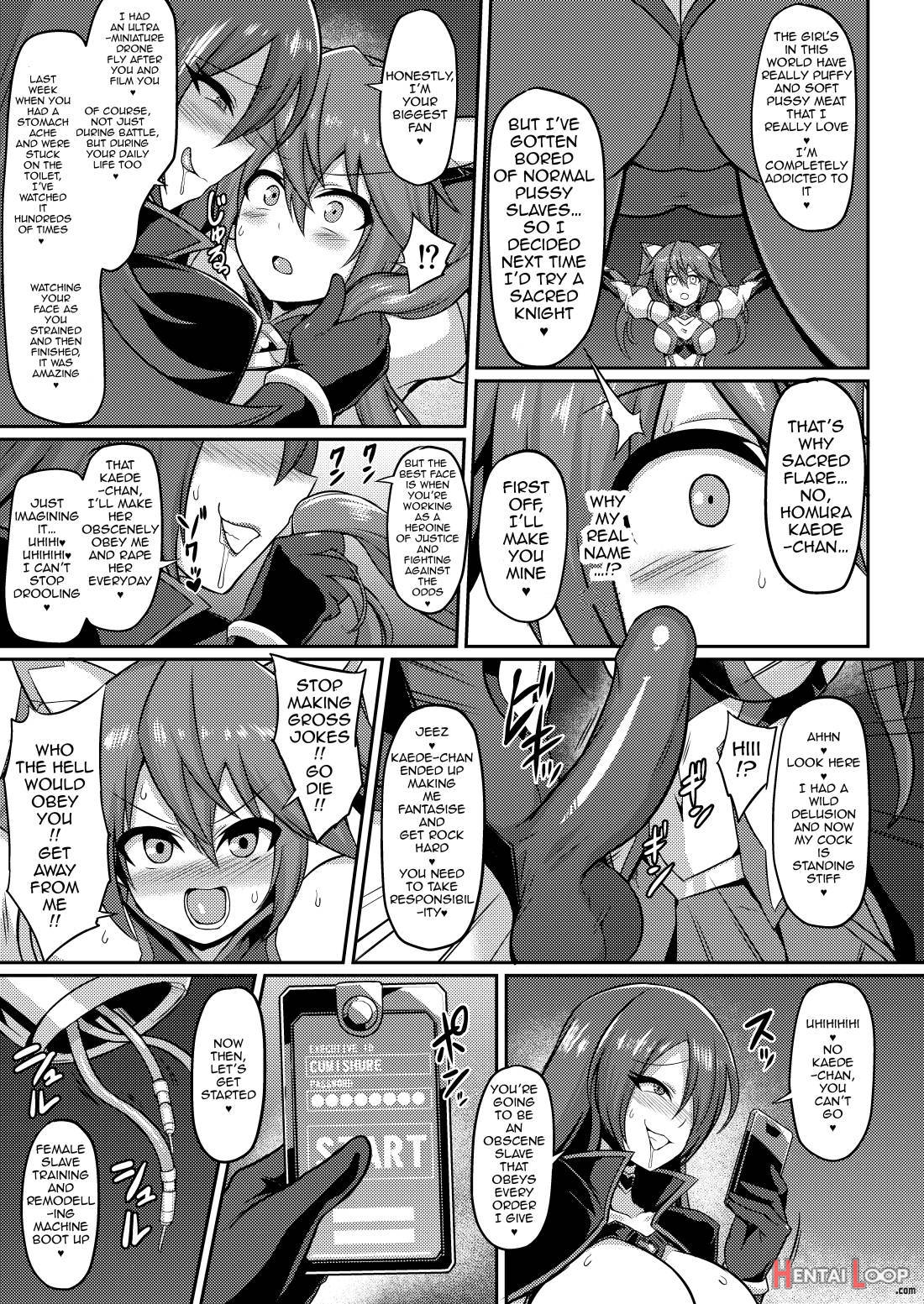 Seisou Kouki Sacred Flare -Kutsujoku no Kyousei Fukujuu Sennou- page 4