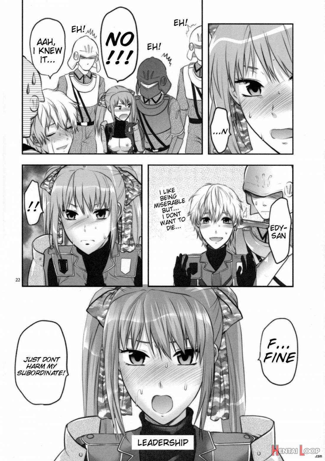 Senjou no Tsundere Buntaichou page 20