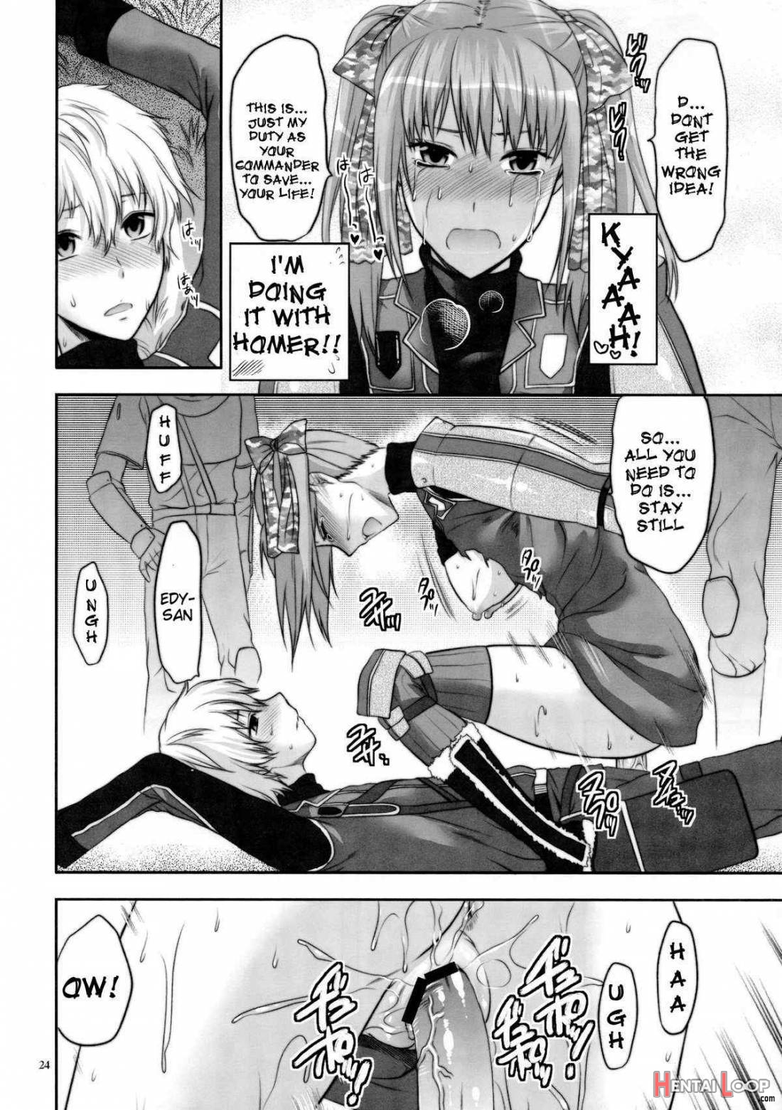 Senjou no Tsundere Buntaichou page 22