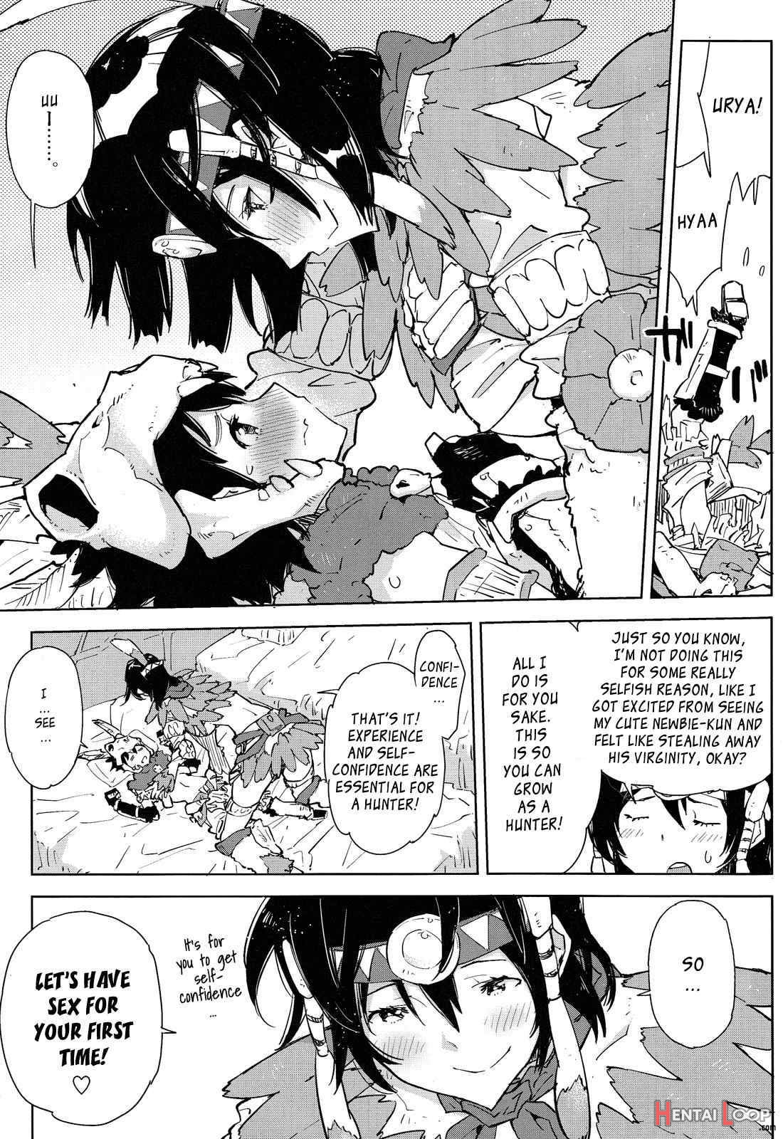 Senpai to Boku no, Hajimete! Mon-Hun Onee-shota page 6