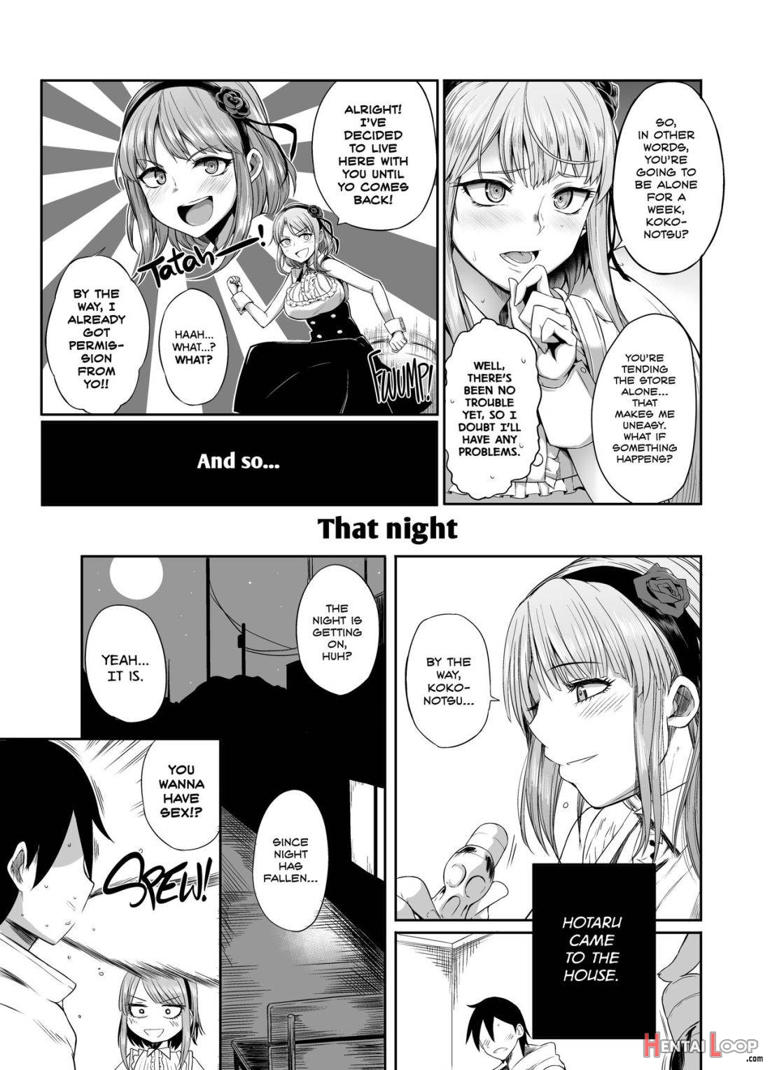 Shidare Hotaru ga Ie ni Yattekita page 3