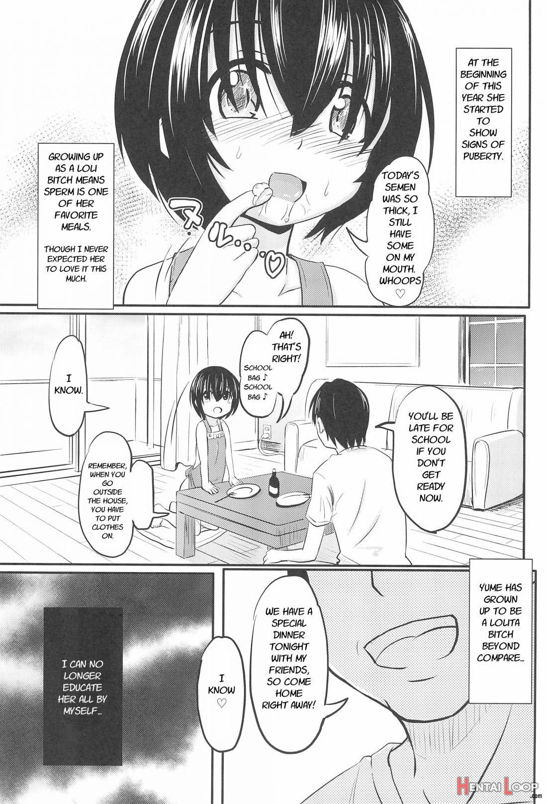 Shougakusei Bitch wa Saikou daze! Shiina Rizumu-chan-chi no Shokuiku Jijou page 12