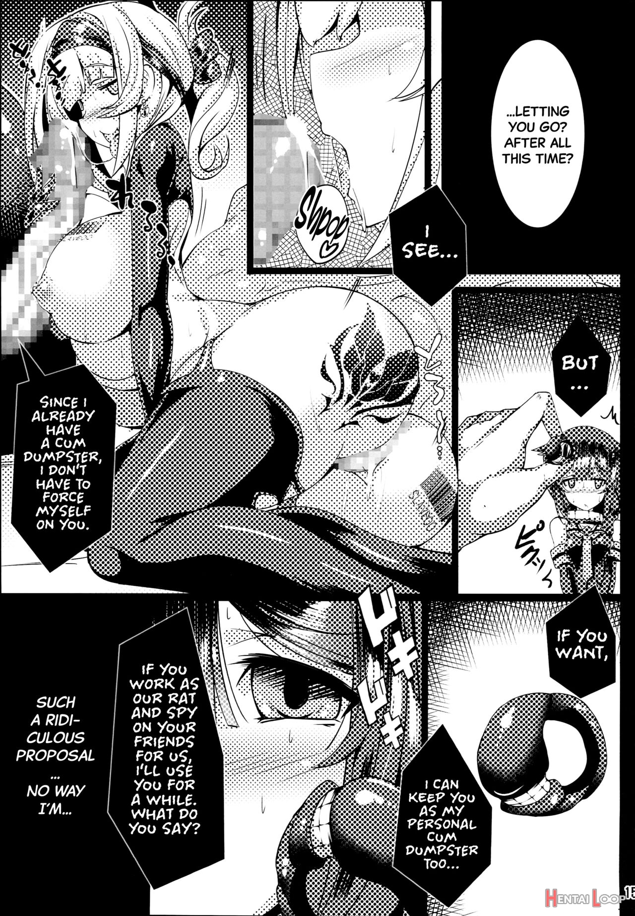 Slave Shipwhore Shigure ~lustful And Treacherous Bitch~ page 15