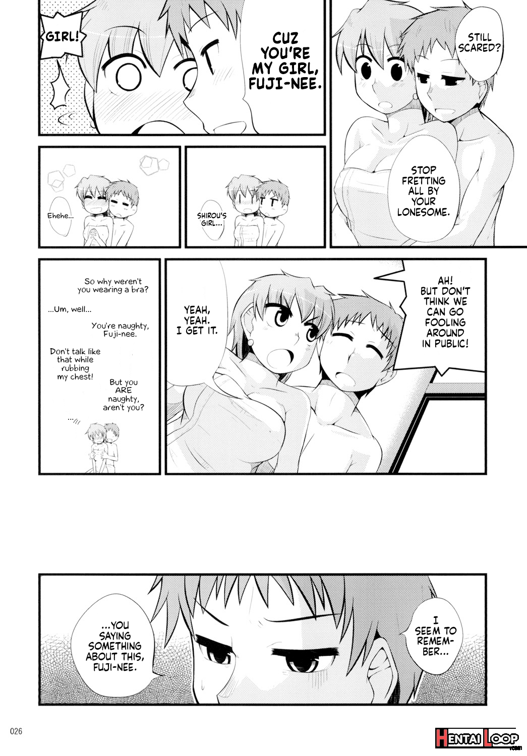 Something Fuji-nee Route-ish page 27