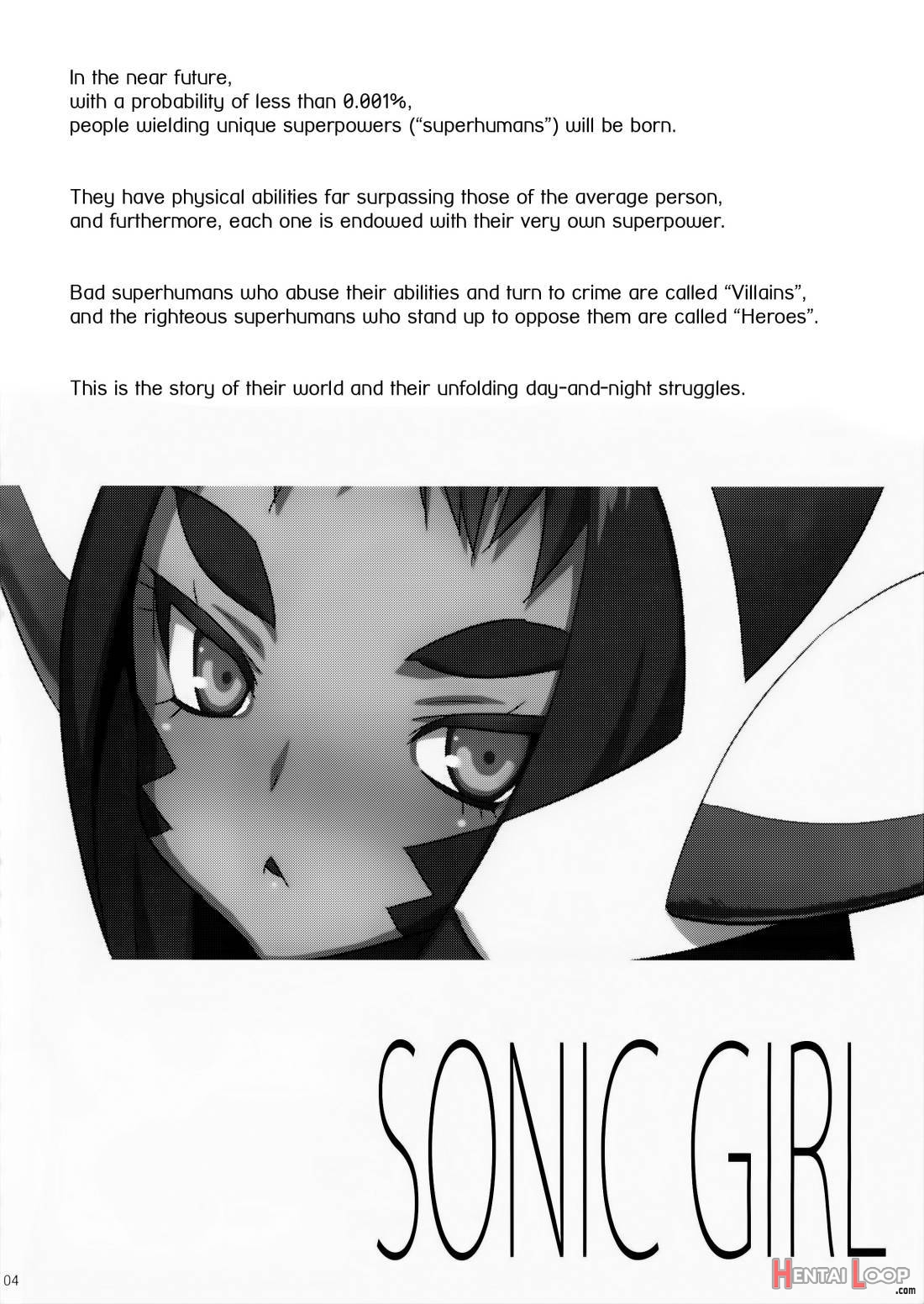 SONIC GIRL page 3