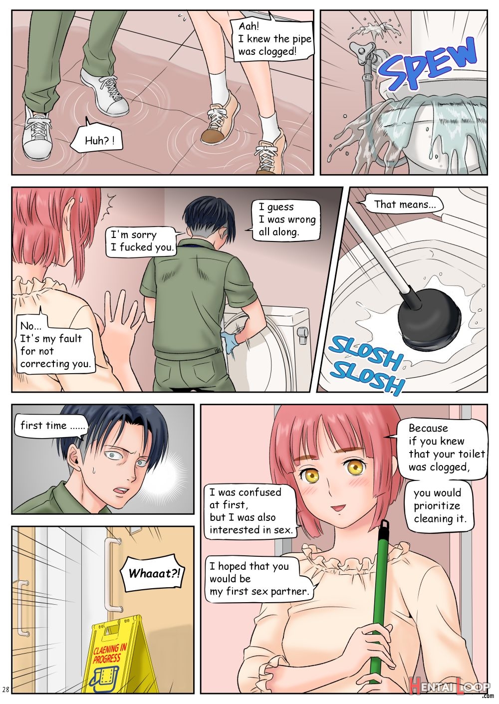 Souji O Shite Itara… English Version page 29