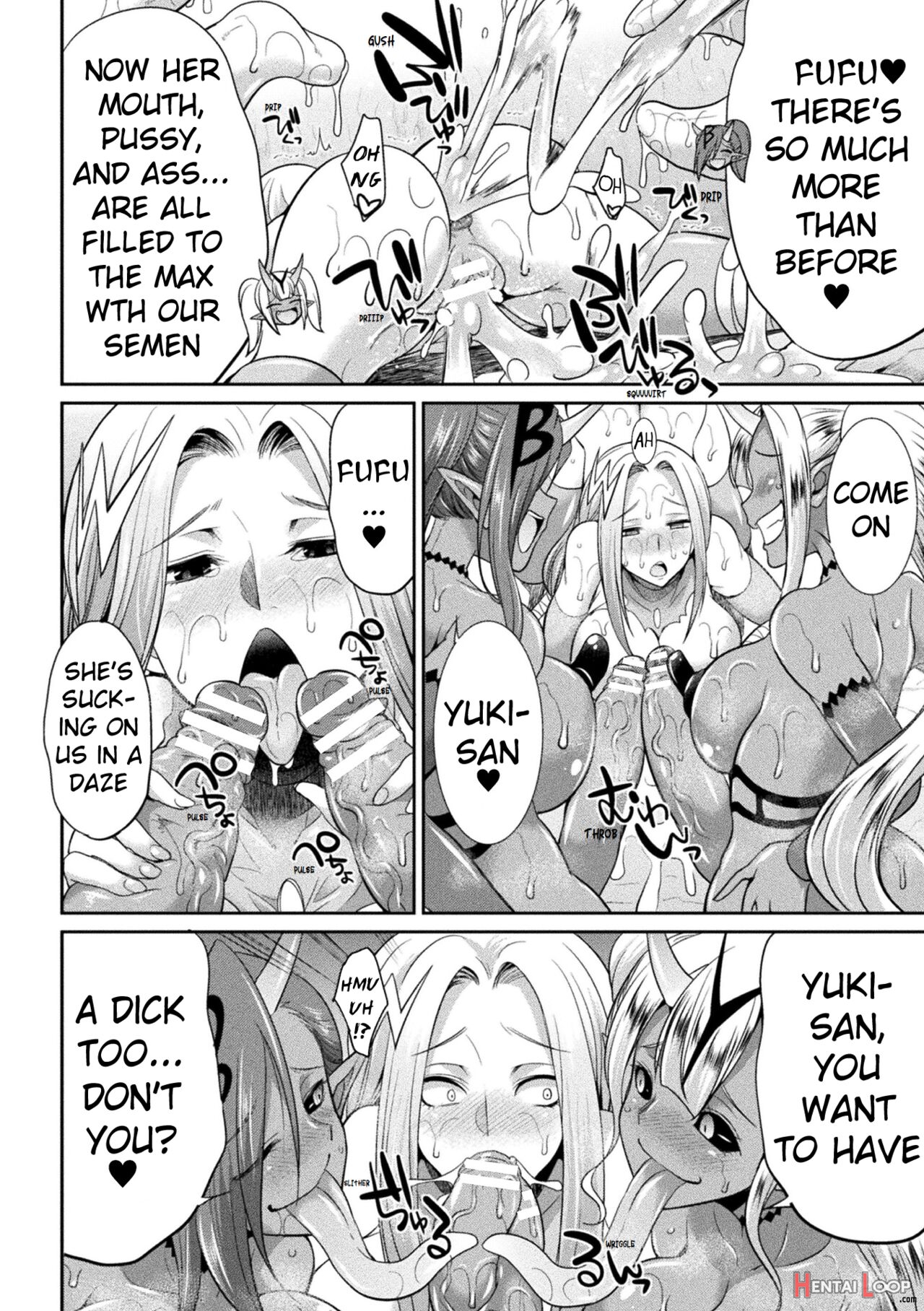 Special Duty Squadron Colorful Force Heroines Of Justice Vs The Tentacle Queen! The Great Battle Of Futa Training!? page 114