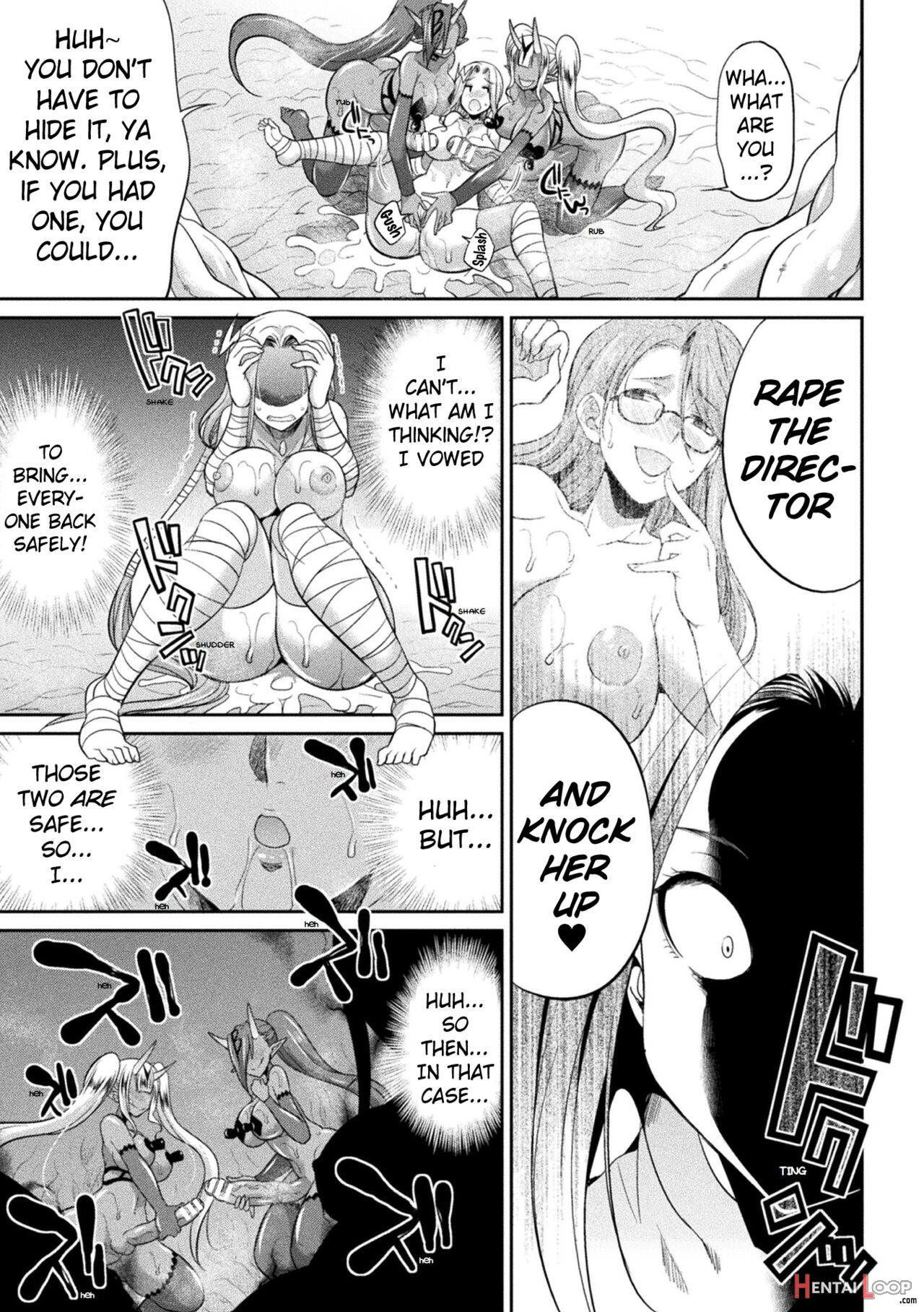 Special Duty Squadron Colorful Force Heroines Of Justice Vs The Tentacle Queen! The Great Battle Of Futa Training!? page 115