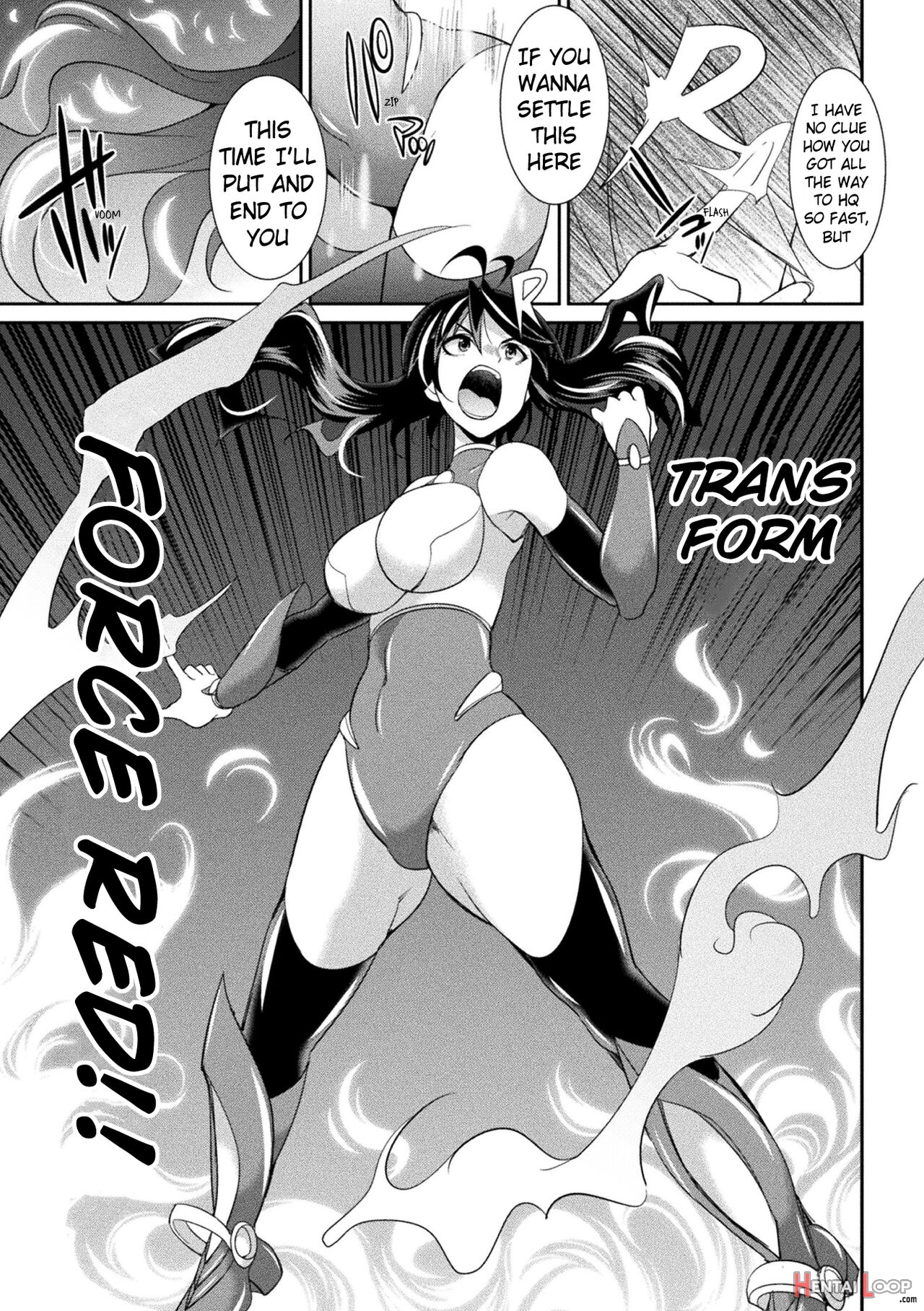 Special Duty Squadron Colorful Force Heroines Of Justice Vs The Tentacle Queen! The Great Battle Of Futa Training!? page 129