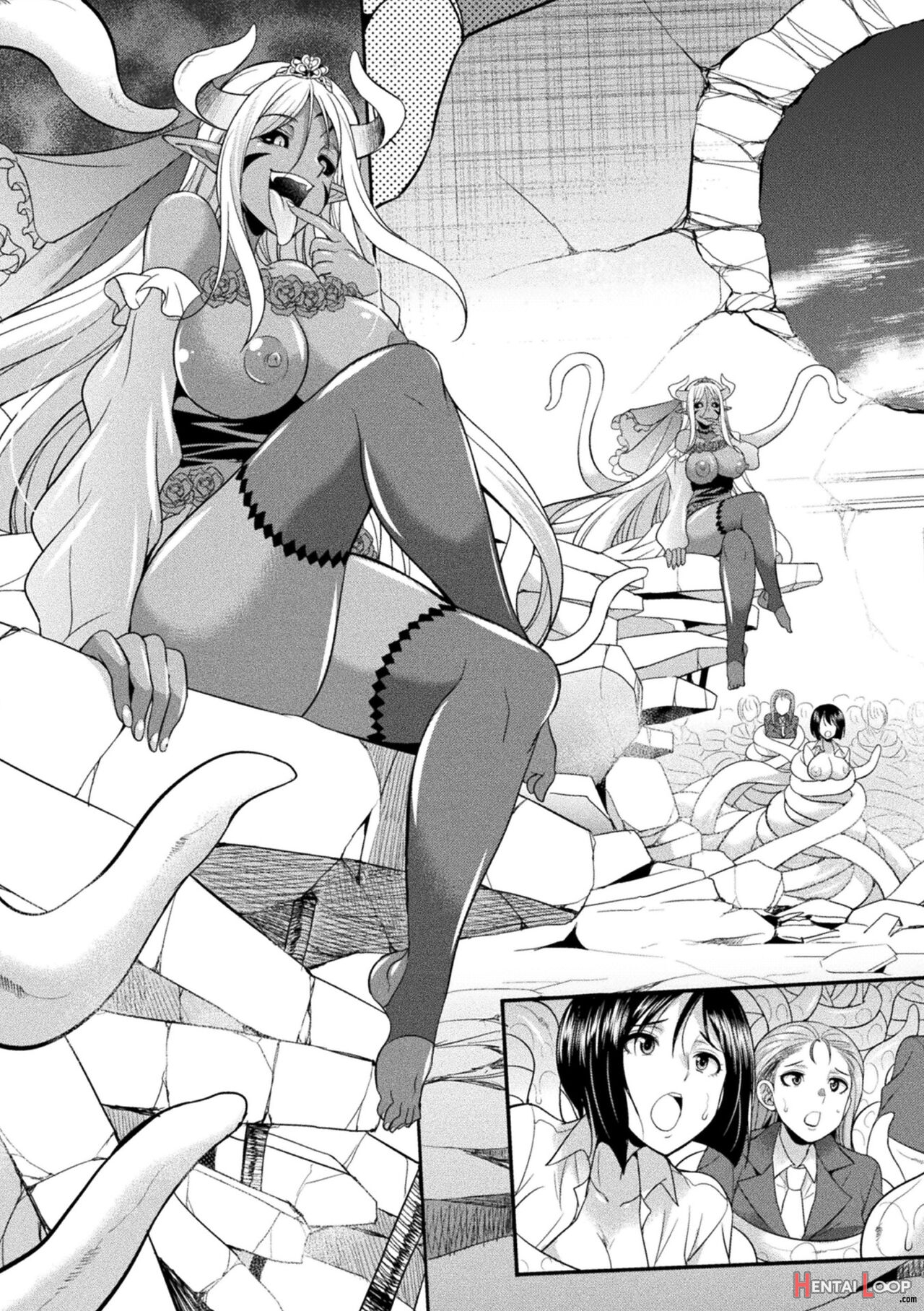 Special Duty Squadron Colorful Force Heroines Of Justice Vs The Tentacle Queen! The Great Battle Of Futa Training!? page 131