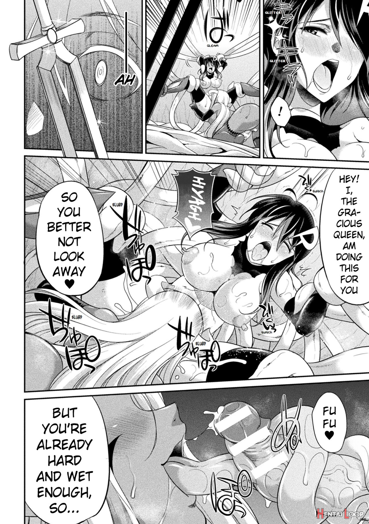 Special Duty Squadron Colorful Force Heroines Of Justice Vs The Tentacle Queen! The Great Battle Of Futa Training!? page 42