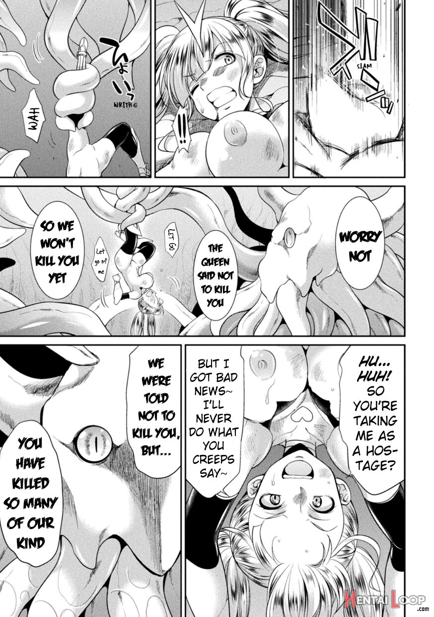 Special Duty Squadron Colorful Force Heroines Of Justice Vs The Tentacle Queen! The Great Battle Of Futa Training!? page 67