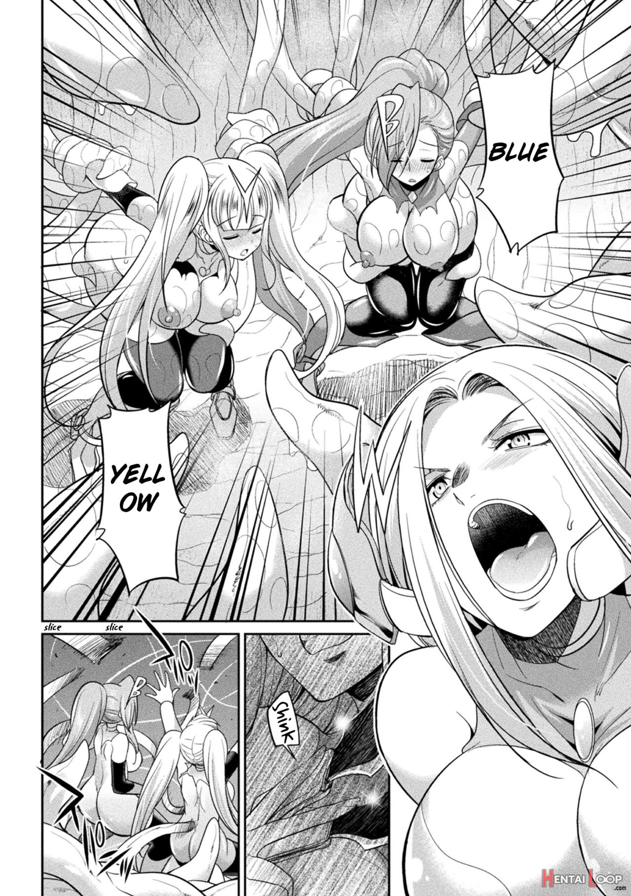 Special Duty Squadron Colorful Force Heroines Of Justice Vs The Tentacle Queen! The Great Battle Of Futa Training!? page 92