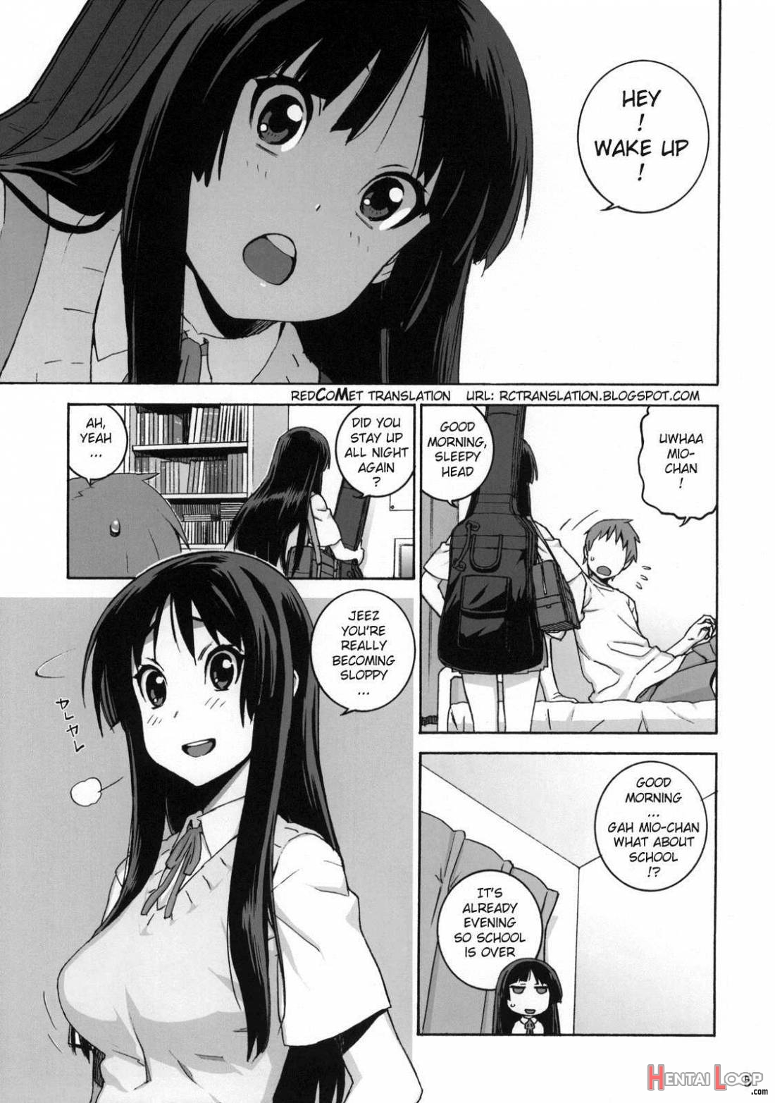 SukiSuki Mio-chan page 3