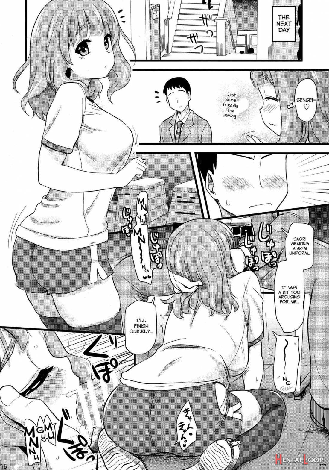 Takebe Saori-chan to iu Kanojo ga Dekita hanashi. page 14