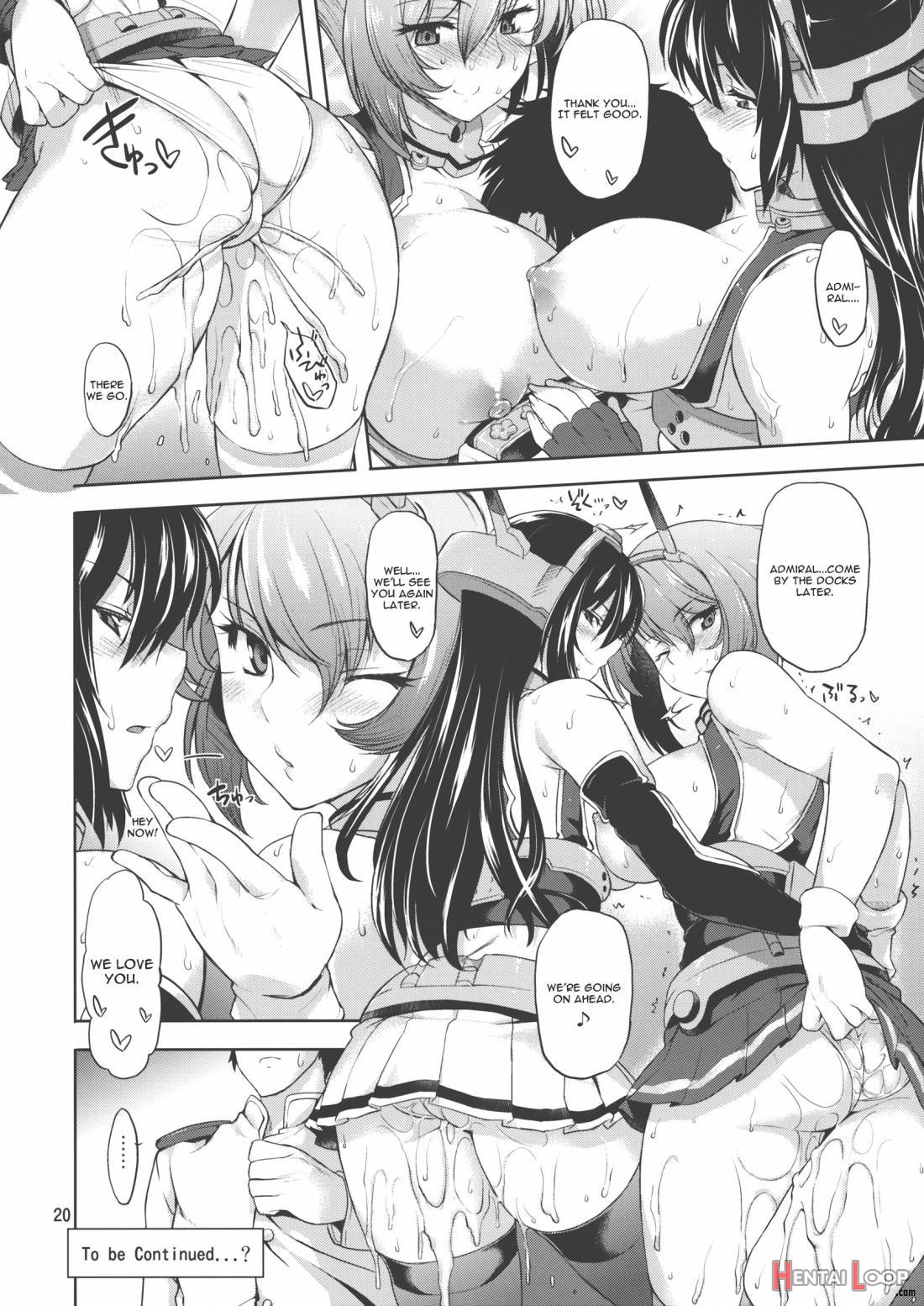 Teitoku no Chinjupu de Chakushou Shimashita page 17