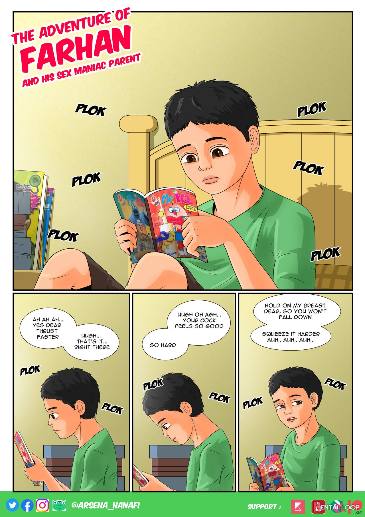 The Adventure Of Farhan And His Sex Maniac Parent #5 page 1