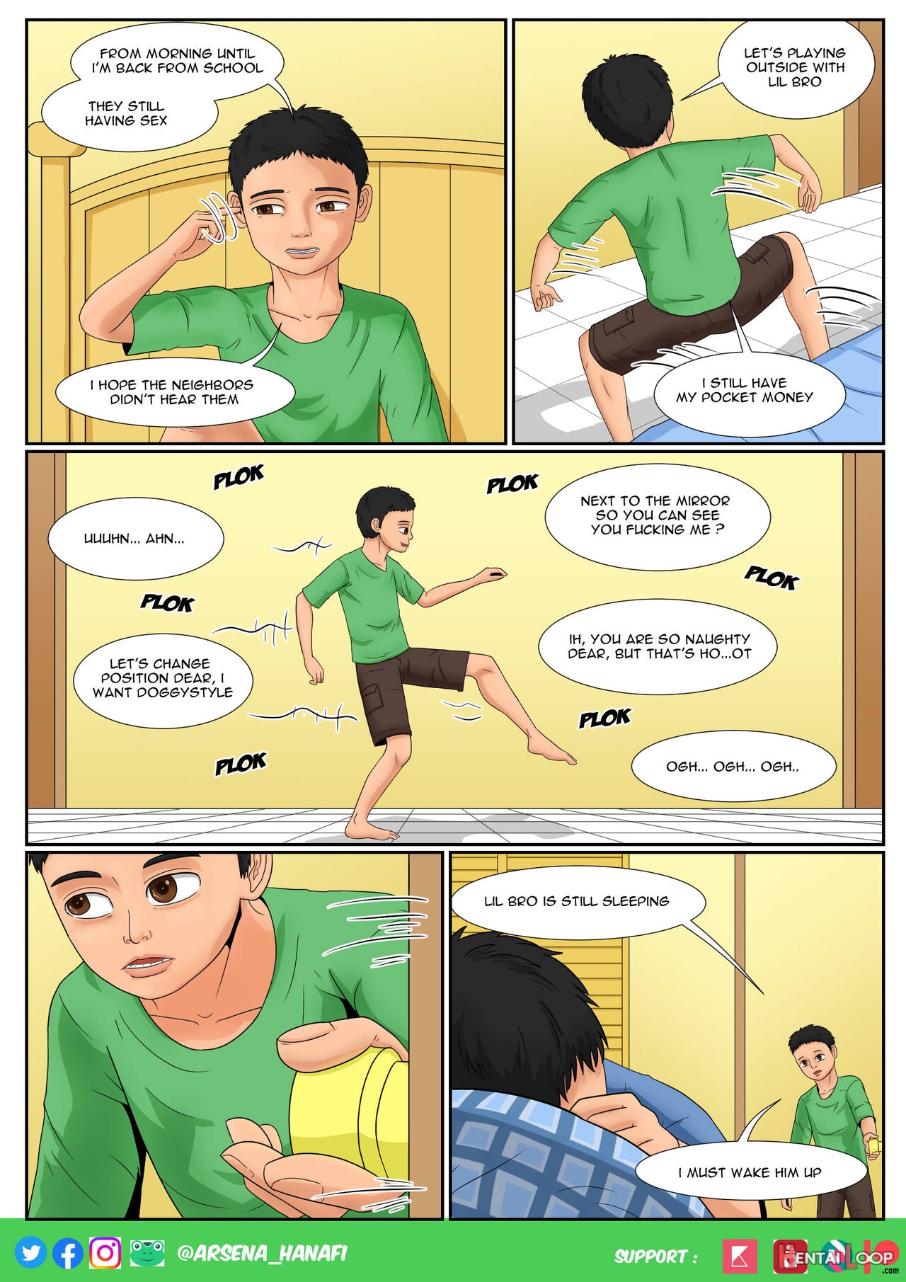 The Adventure Of Farhan And His Sex Maniac Parent #5 page 2