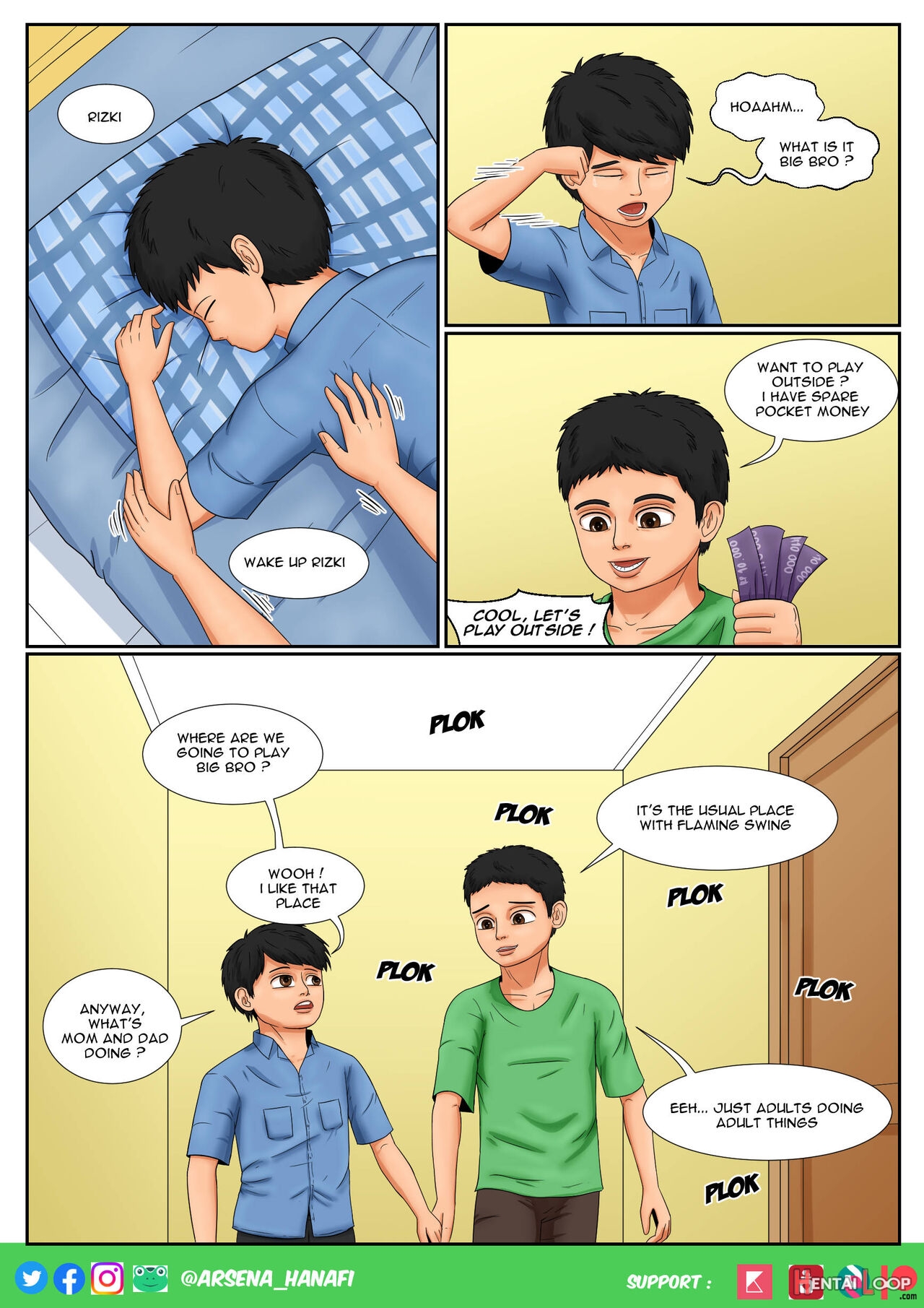 The Adventure Of Farhan And His Sex Maniac Parent #5 page 3