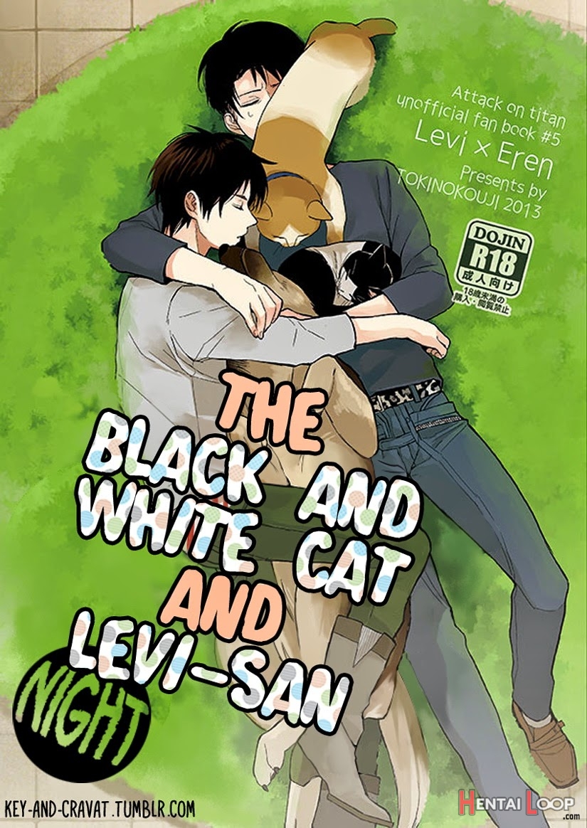 The Black And White Cat And Levi-san page 1