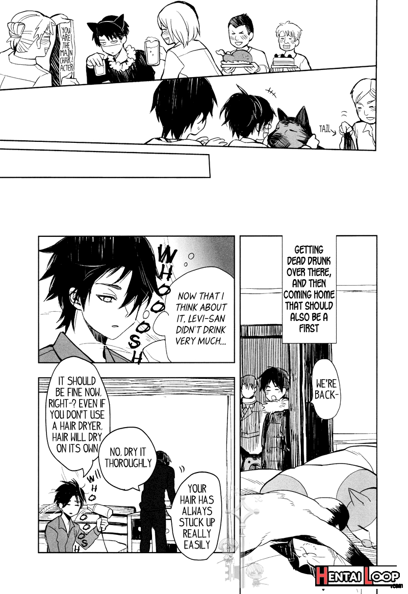 The Black And White Cat And Levi-san page 11