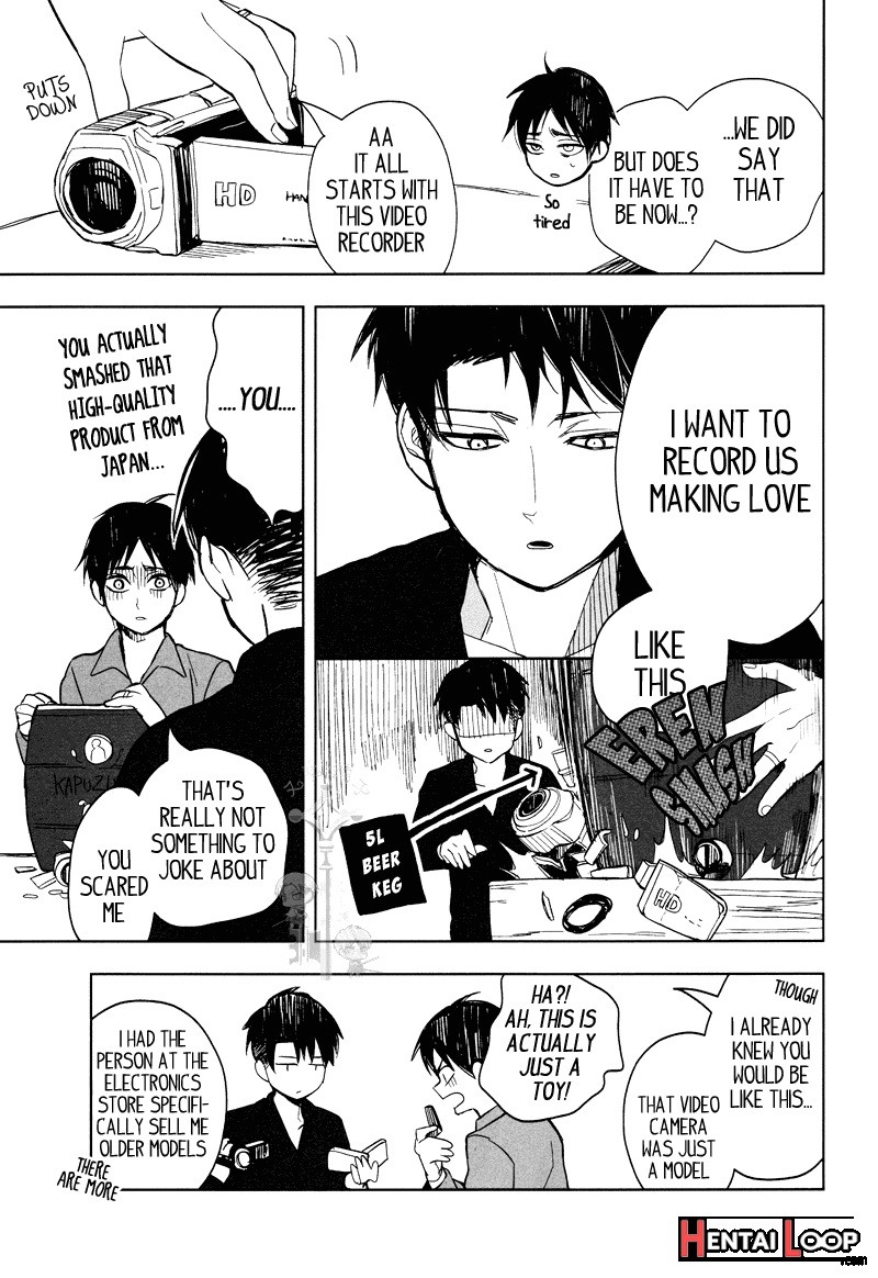 The Black And White Cat And Levi-san page 13