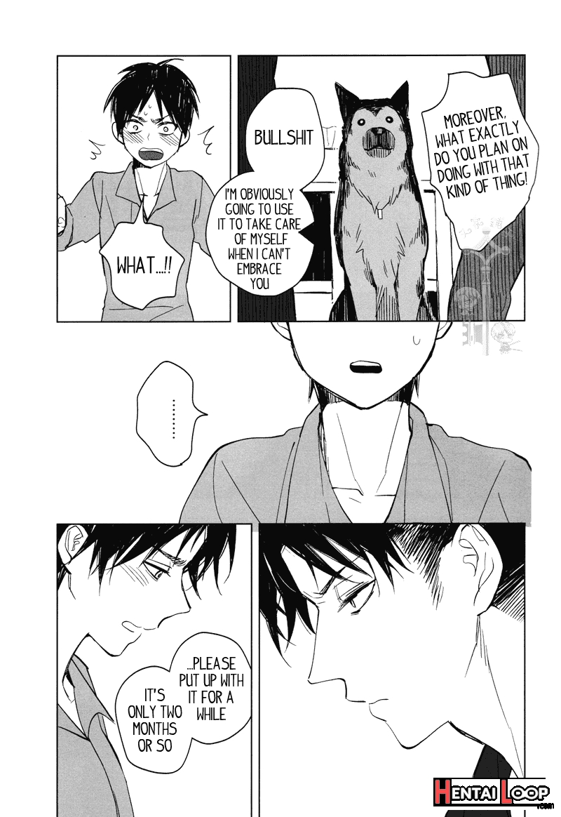 The Black And White Cat And Levi-san page 15