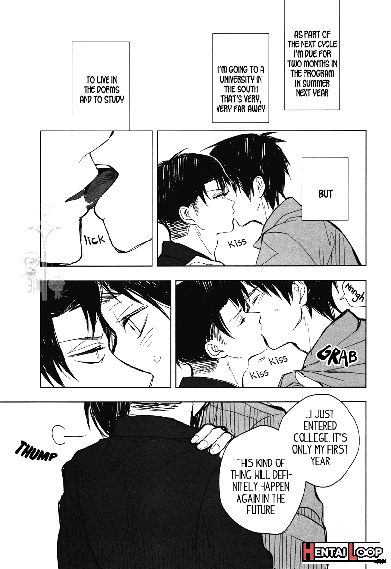 The Black And White Cat And Levi-san page 17