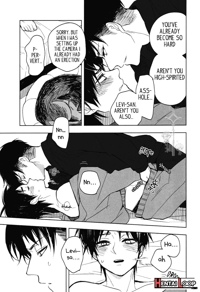 The Black And White Cat And Levi-san page 23
