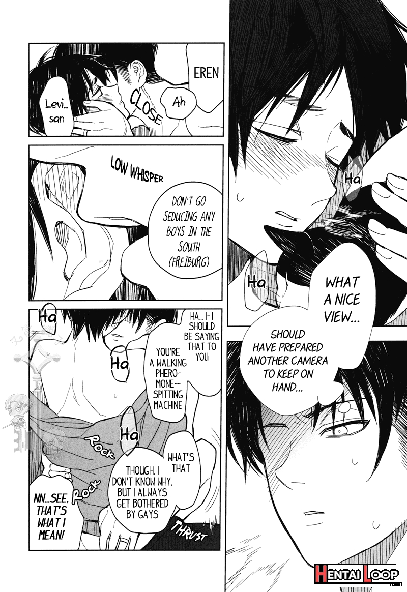 The Black And White Cat And Levi-san page 28