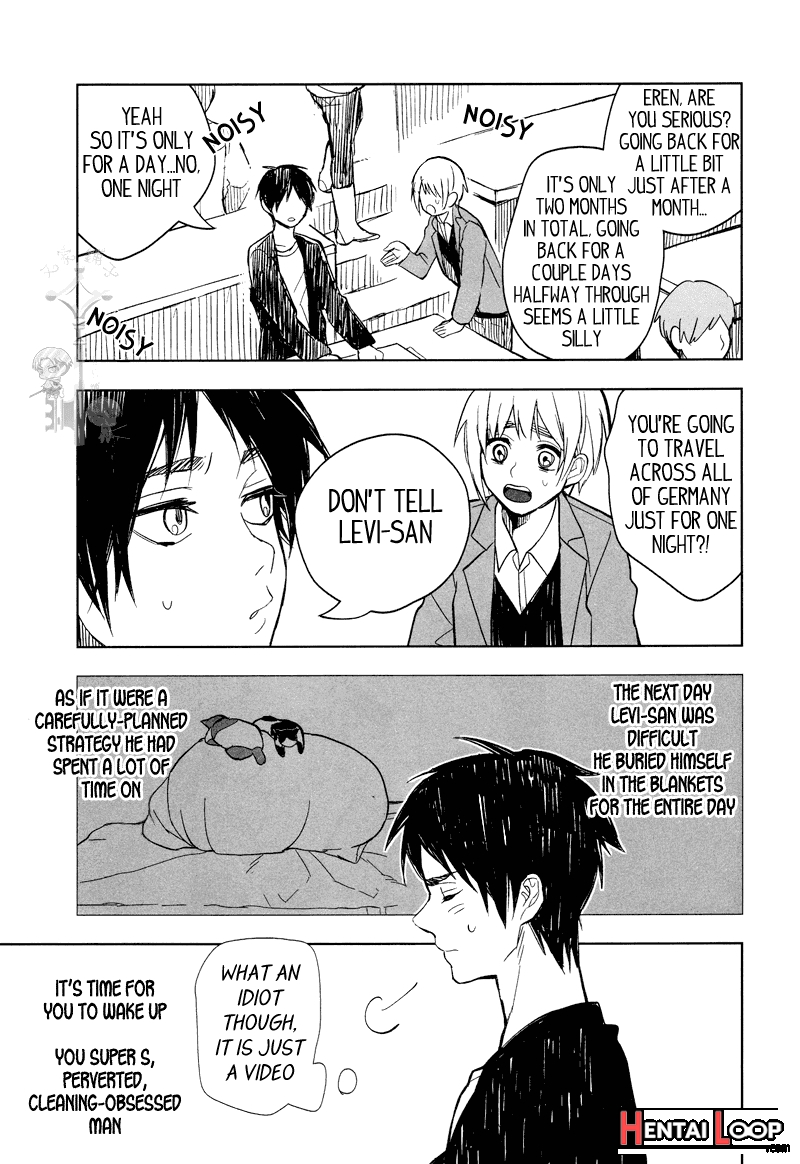 The Black And White Cat And Levi-san page 33