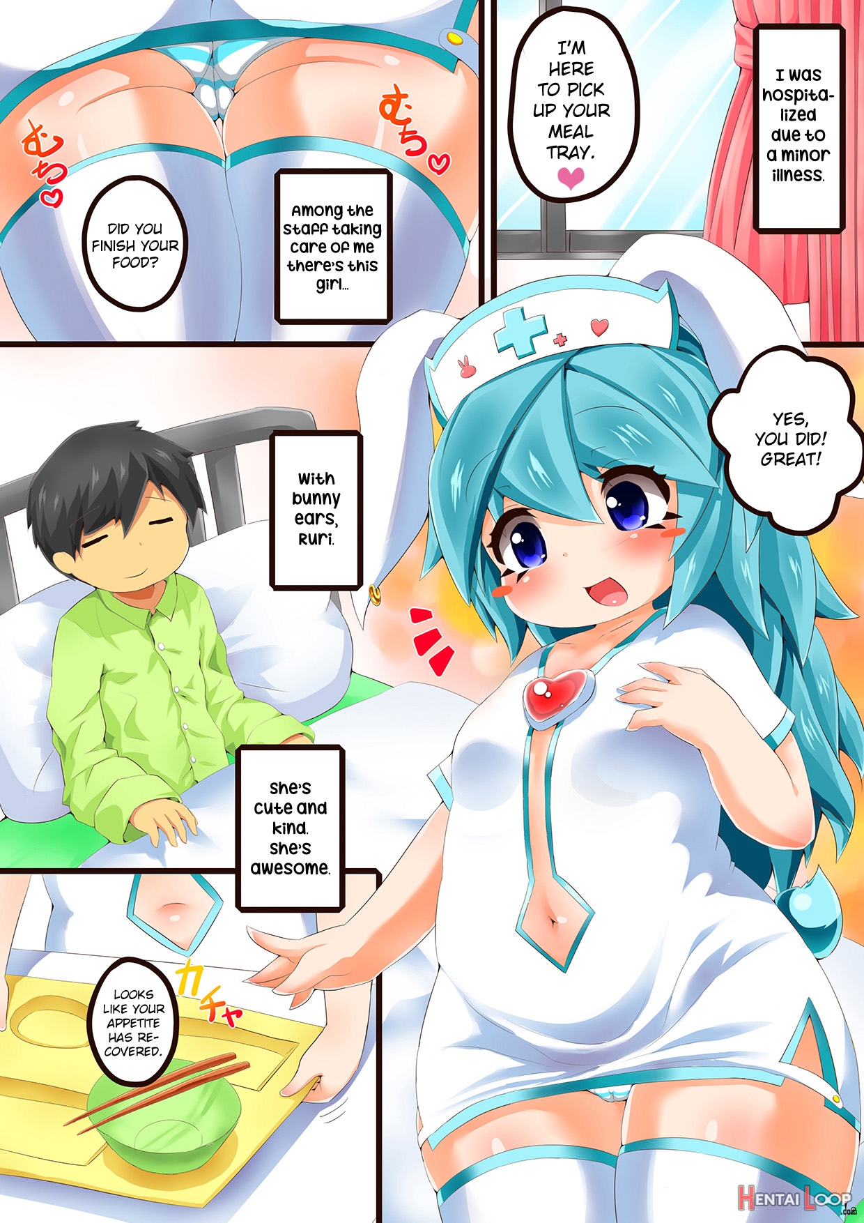 The Caring Journal Of A Passionate Bunny-eared Nurse. page 2