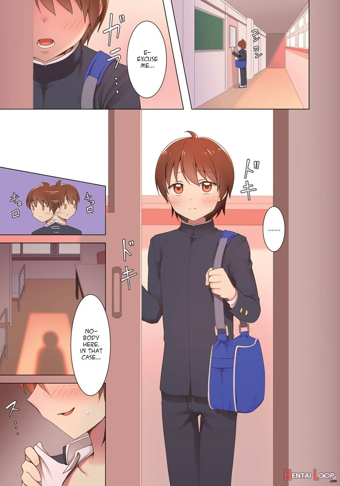 The Crossdressing Adventure in the School Building at Sunset page 3