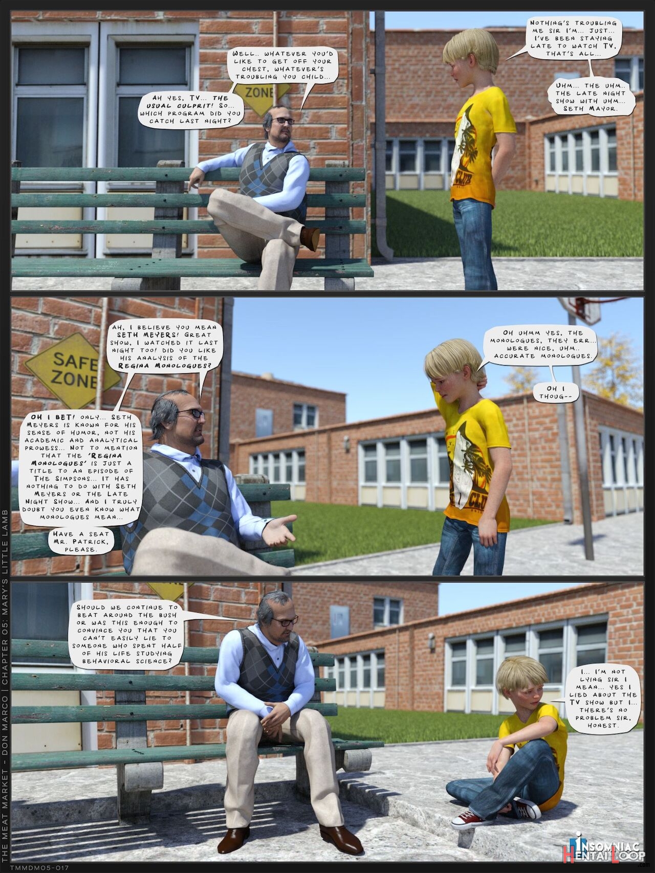 The Meat Market - Chapter 2 Marys Little Band page 17