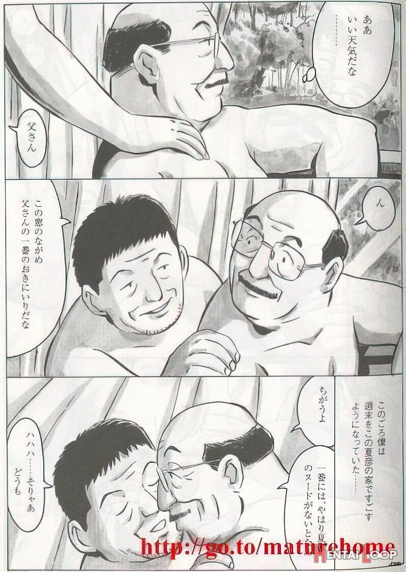 The Middle-aged Men Comics - From Japanese Magazine page 258