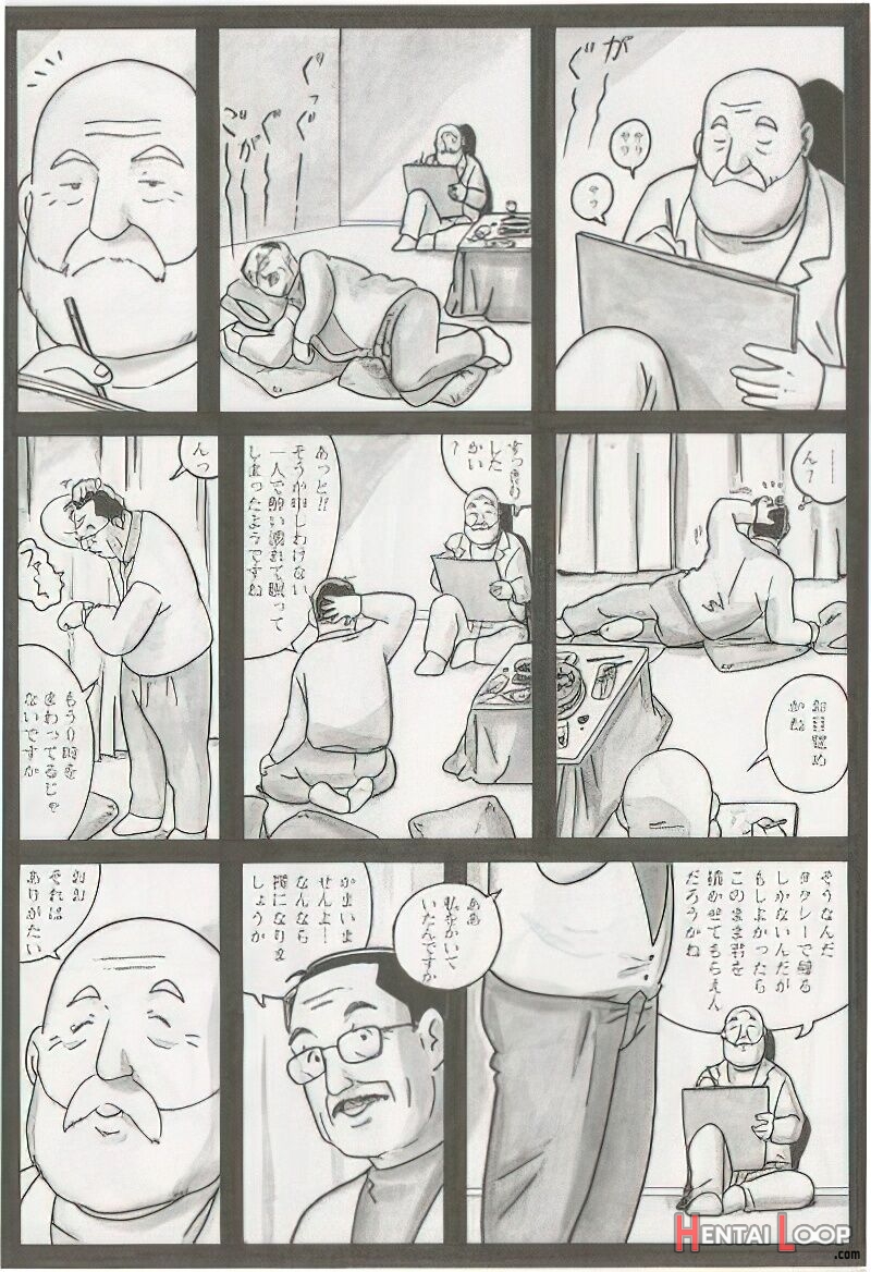 The Middle-aged Men Comics - From Japanese Magazine page 272