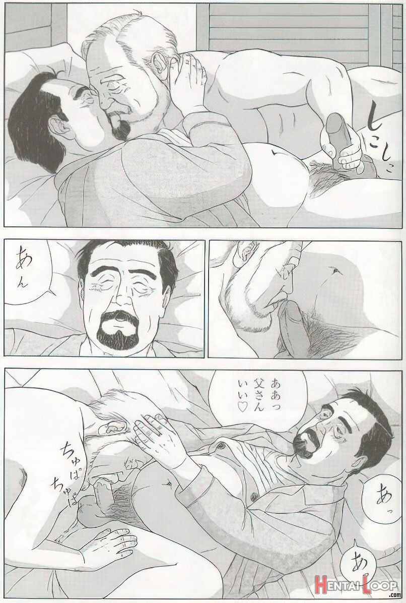 The Middle-aged Men Comics - From Japanese Magazine page 284