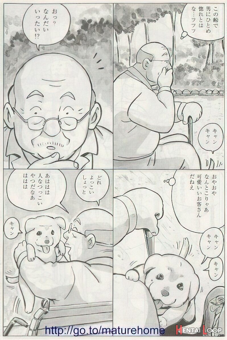 The Middle-aged Men Comics - From Japanese Magazine page 316